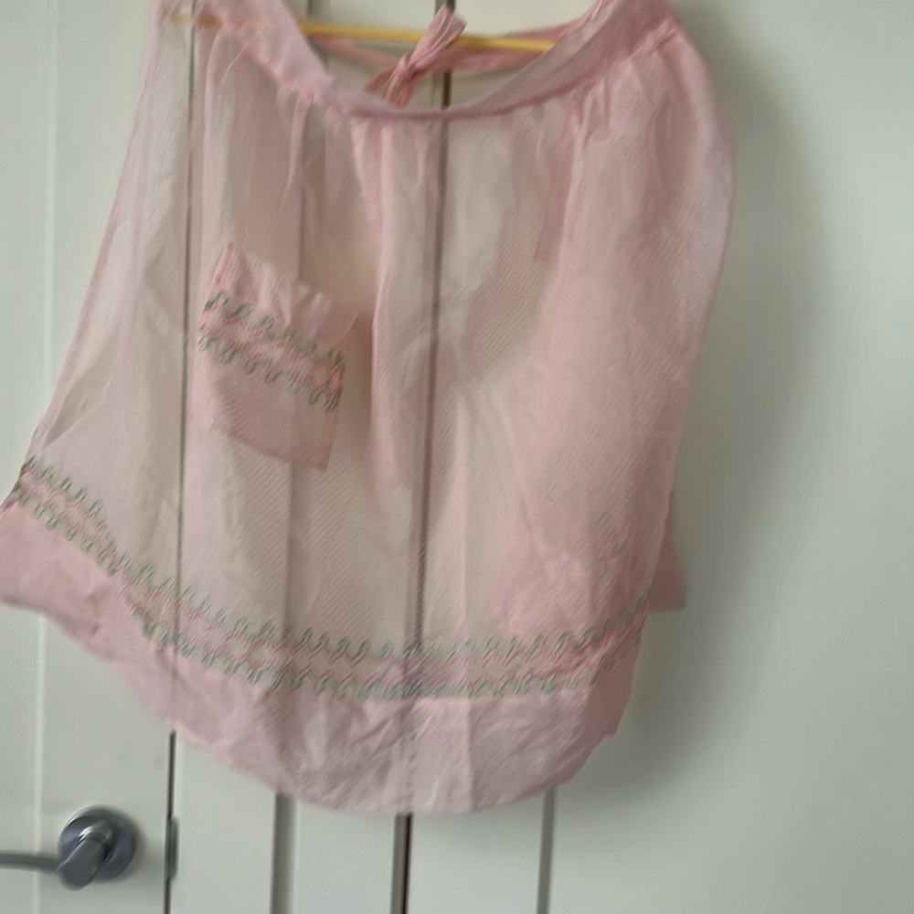 Cute Vintage Pink Apron